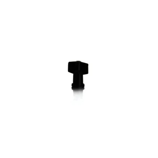 Luer Lock Cap, Black