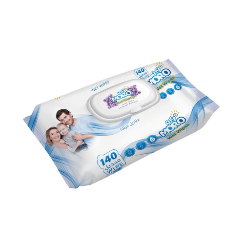 Wet Wipes, Lavender Scent, 140 Wipes