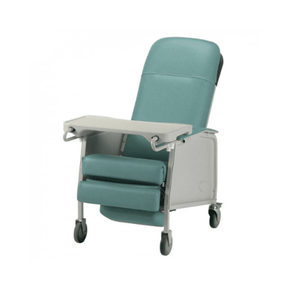 Phlebotomy Chair with Companion Seat, Single Armrest