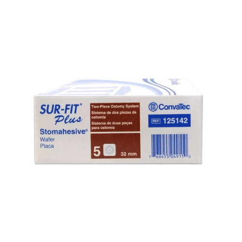 SUR-FIT Ostomy Wafer, Standard, Size 32, #125142