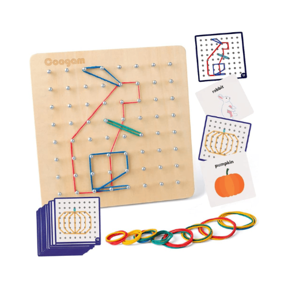 Geoboard, Wooden