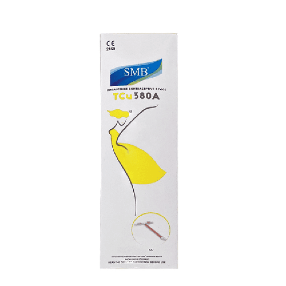 Intrauterine Device, Copper, Non-Hormonal, SMB T 380A