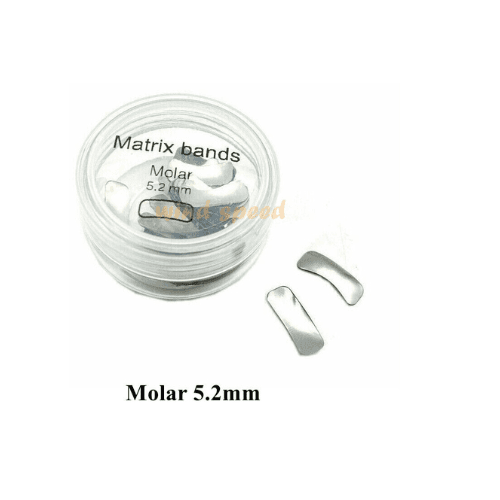 Sectional Matrix, Molar, Wide 5.2mm, Thickness 0.038mm, Pack of 50