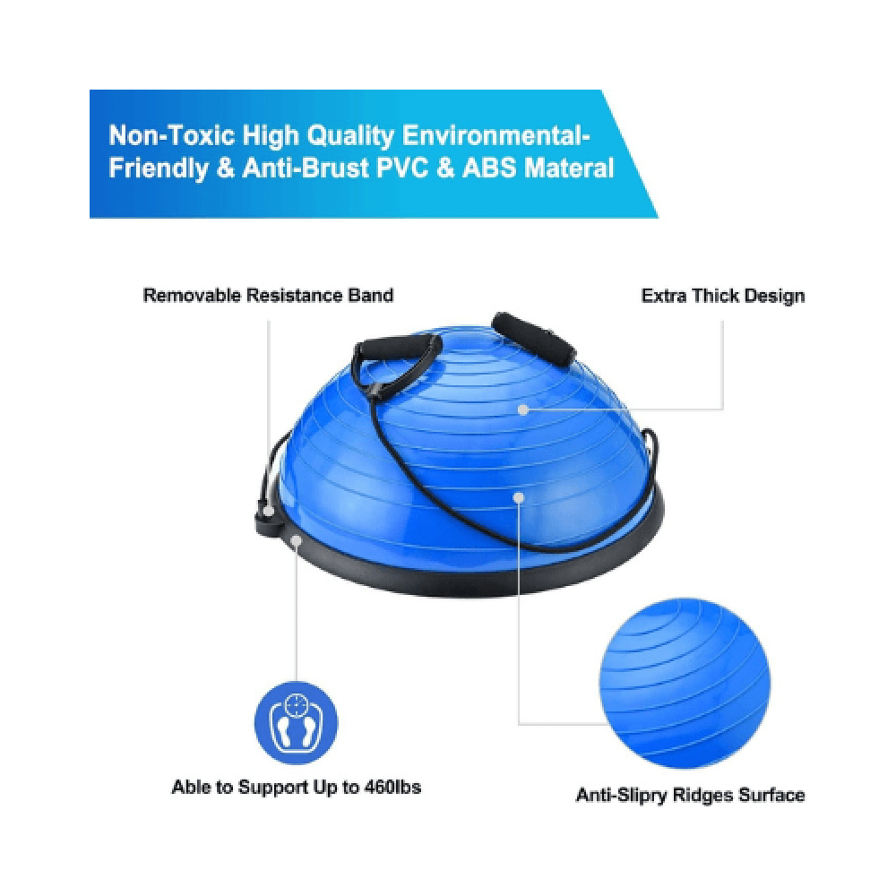 نصف كرة دائرية للتوازن  bosu ball