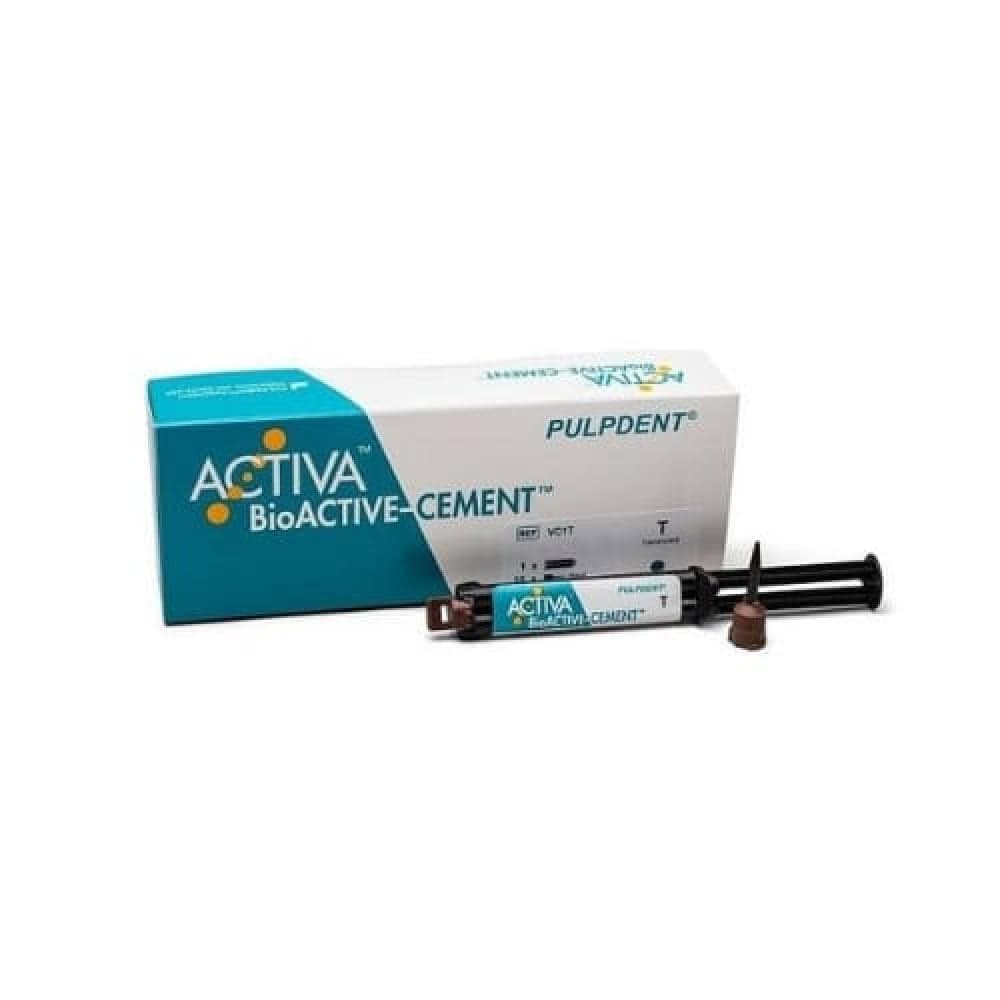 ACTIVA BioACTIVE Cement, 5ml Automix Syringe, Transparent Shade, Single Pack