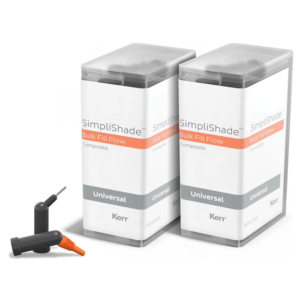 SimpliShade Bulk Fill Flow, Flowable Composite, PK/20 Unidose 0.25g