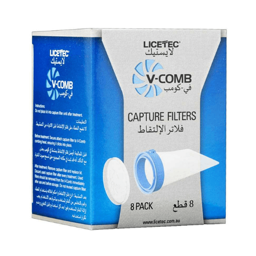 فلاتر التقاط القمل لجهاز  V-COMB
