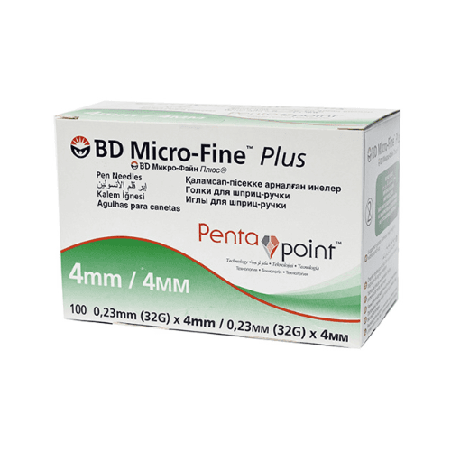 BD Micro Fine Insulin Pen Needles, 32g 4mm