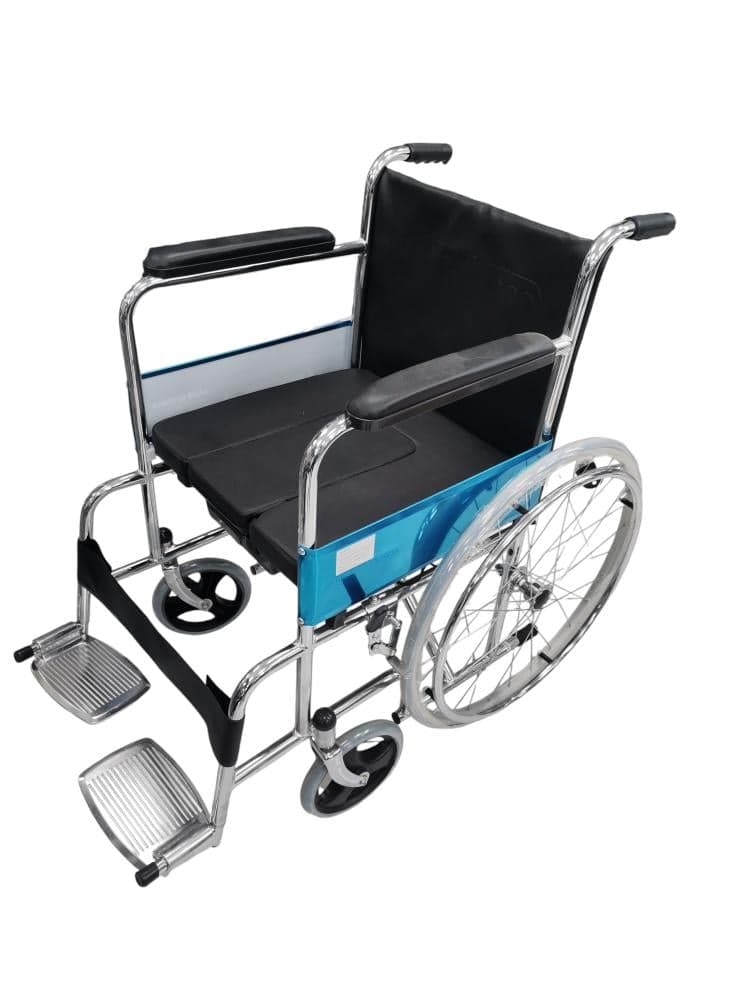 Commode Chair with Large Wheels, DY02608 -L