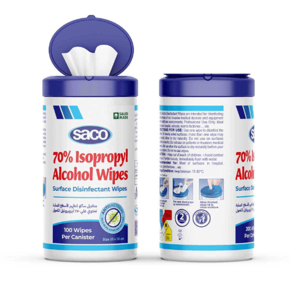 70% Alcohol Sanitizing Wipes, 100 Wipes