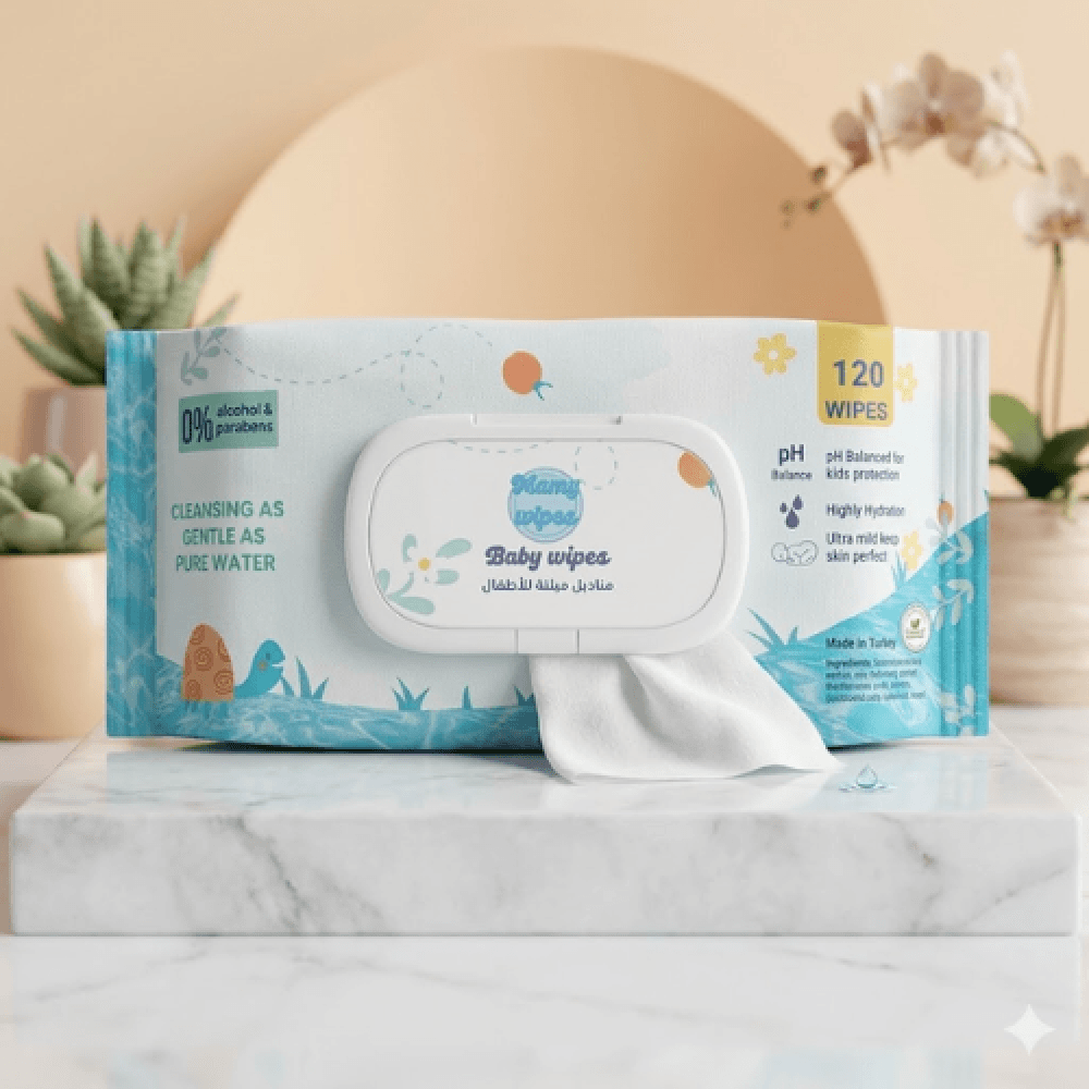 Baby Water Wipes, Alcohol-Free