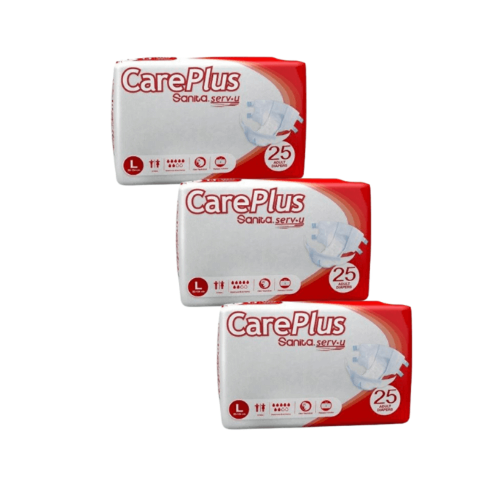 High Absorbency Incontinence Briefs, Adult