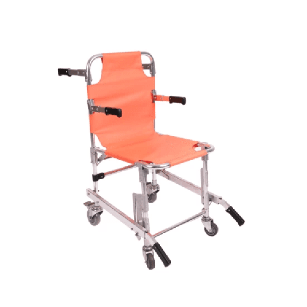 Emergency Stretcher Chair, 4 Wheels