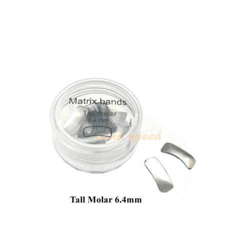 Sectional Matrix, Tall Molar, Wide 6.4mm, Thickness 0.038mm, Pack of 50