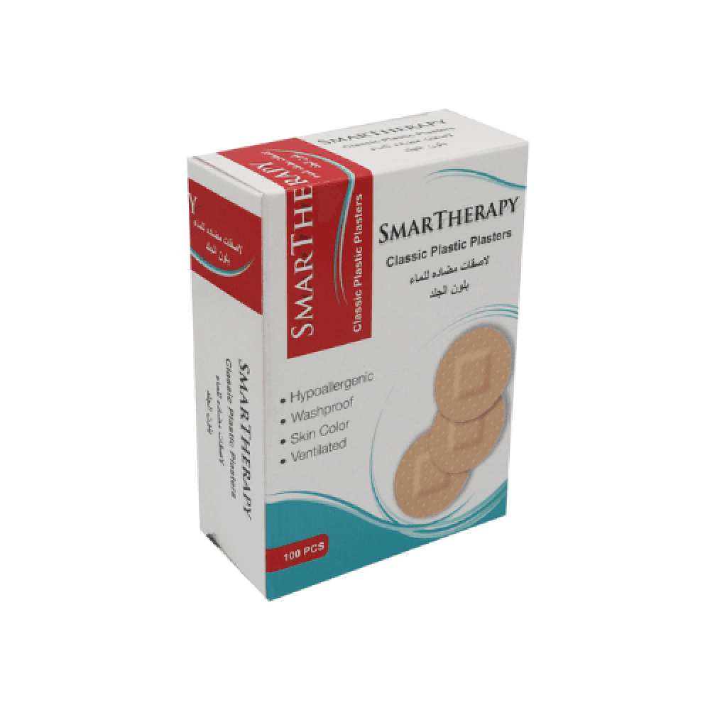 Round Adhesive Bandages, 100 Pieces