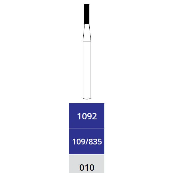 Diamond Bur, Cylinder, X-Fine, FG, 010