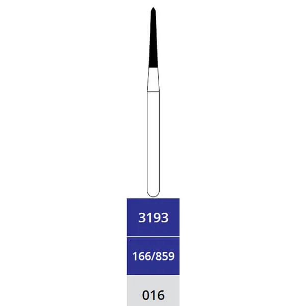 Diamond Bur, Torpedo, X-Coarse, FG X-Long 016