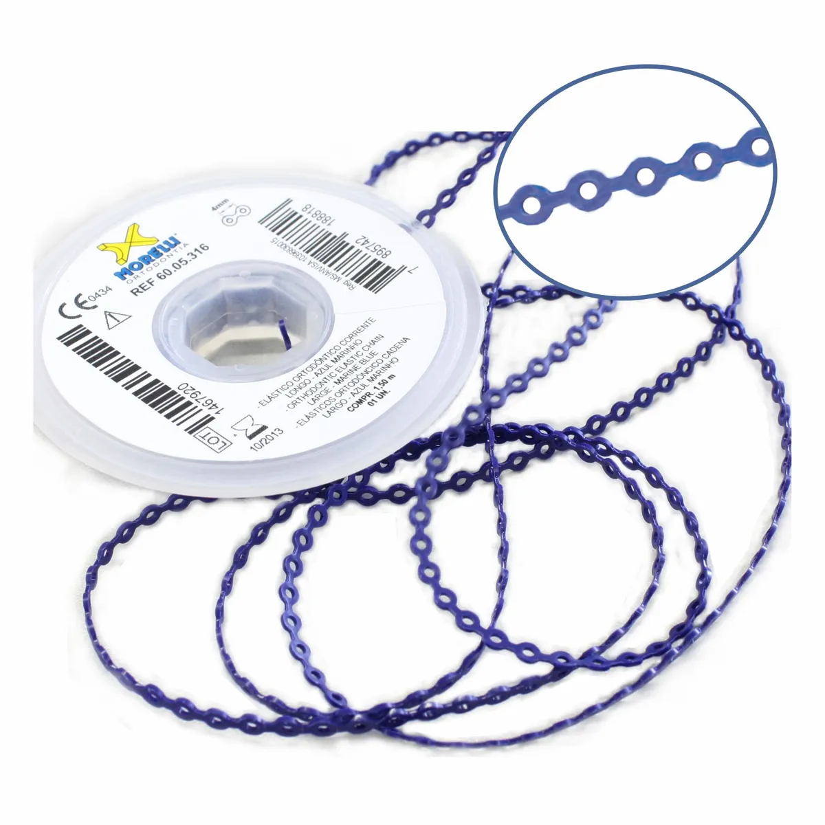 Elastic Chain Long, Marine Blue