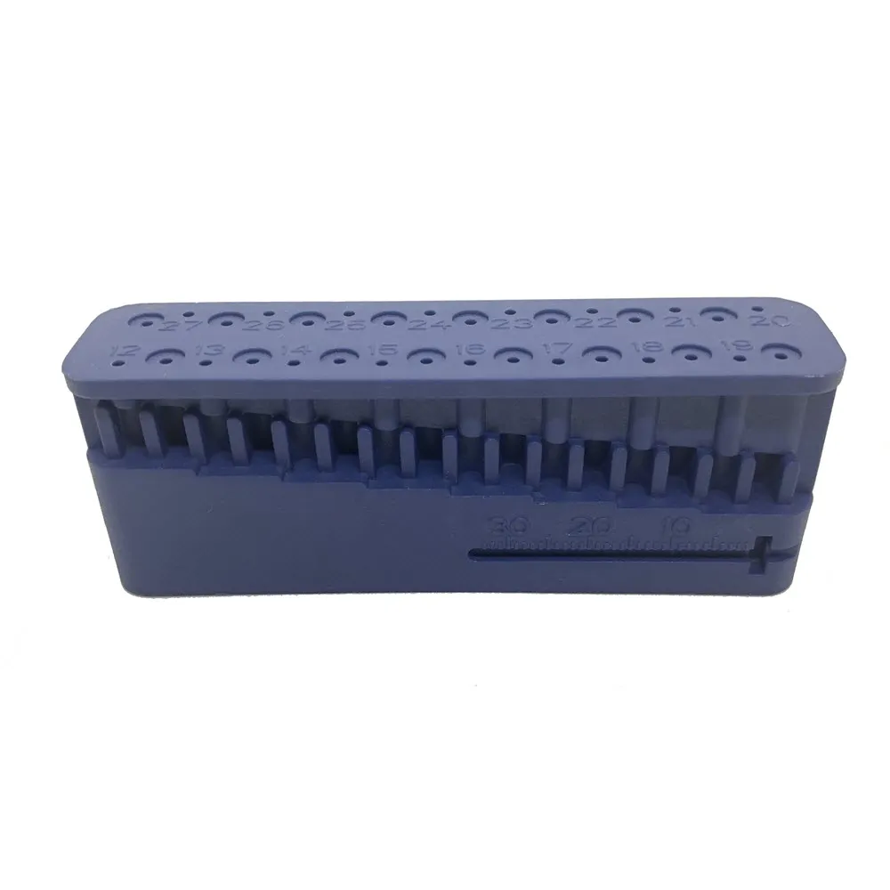 Endodontic Files Holder with Built-In Ruler, Autoclavable