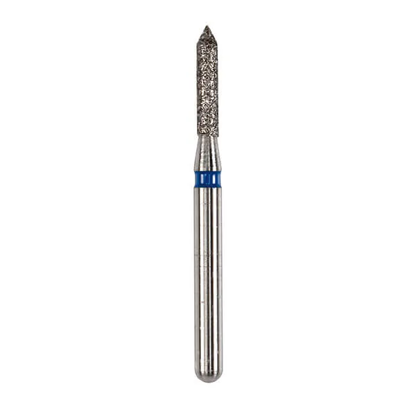 Diamond Bur, FG 012, Medium, Torpedo ISO #129