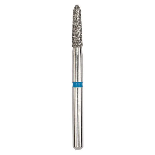 Diamond Bur, FG 012, Medium, Torpedo ISO #297