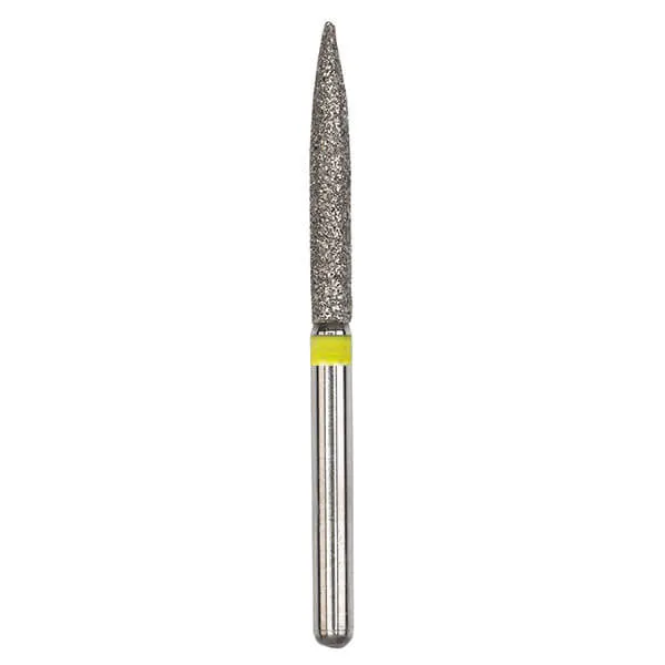 Diamond Bur, FG 014, X-Fine, Flame ISO #251