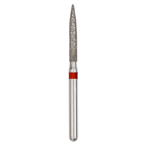 Diamond Bur, FG 012, Fine, Flame ISO #250