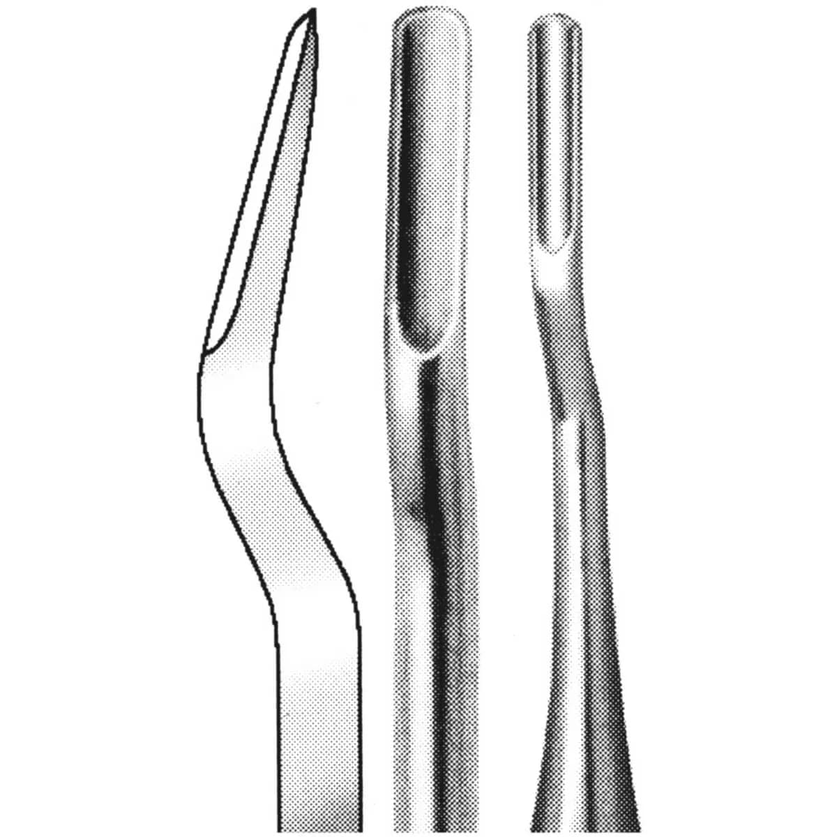 Root Elevator 4mm, Left