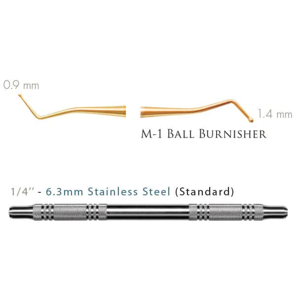 Composite Ball Burnisher M-1, Posterior, Standard