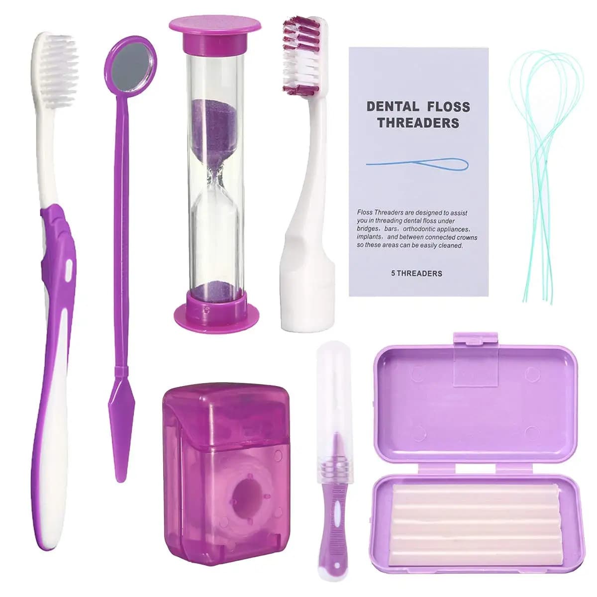 Ortho Brush Kit, Net Bag