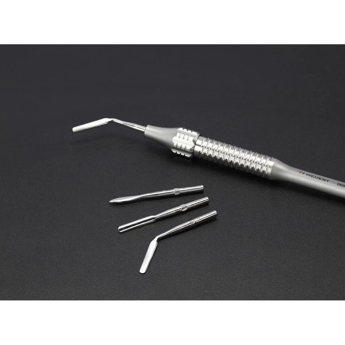 Periotome, Handle + 4 Blades