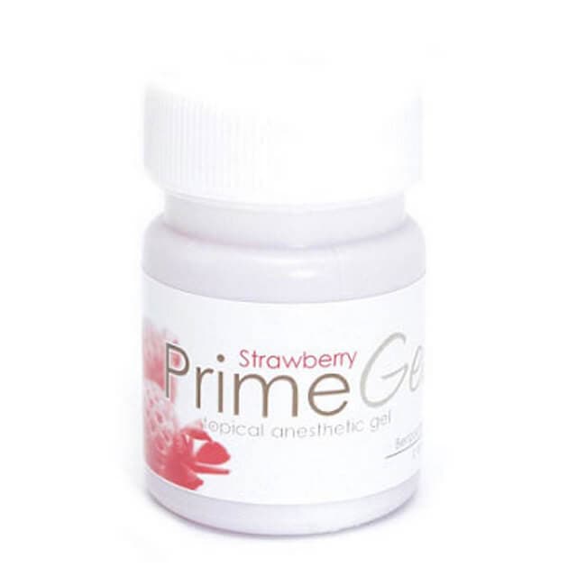Prime-Gel, Topical Anesthetic Gel, Strawberry, 1oz