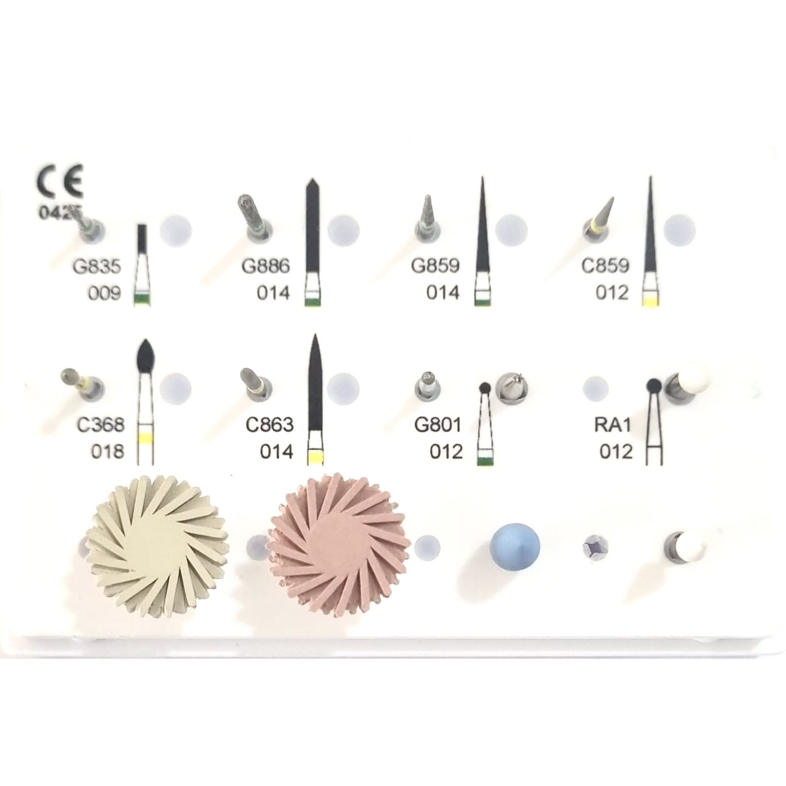 Prof. Turki Bakhsh Esthetic Burs Kit, 13-Piece Set
