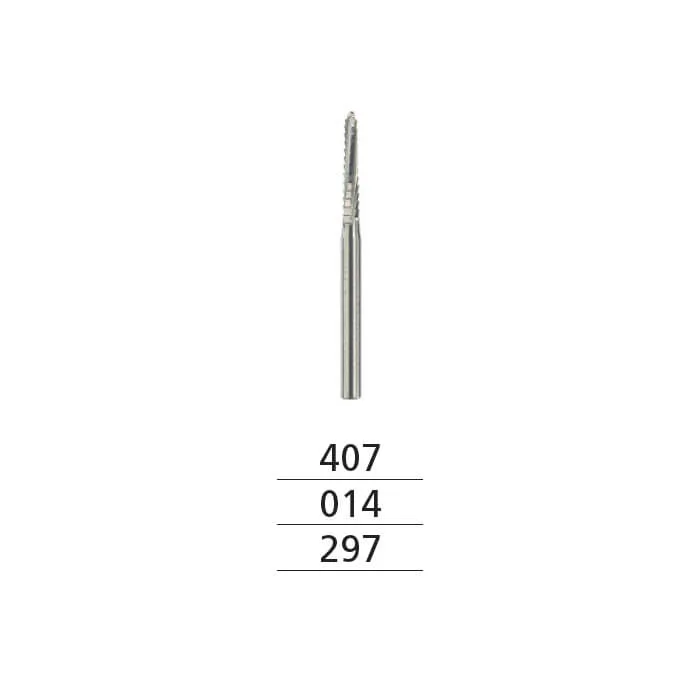 Surgical Bone Cutter Burs, Cross-Cut Tungsten Carbide FG, 2-Pack
