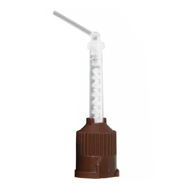 Endo Mixing Tips, Brown/White with Endo Tip 1:1, PK/50