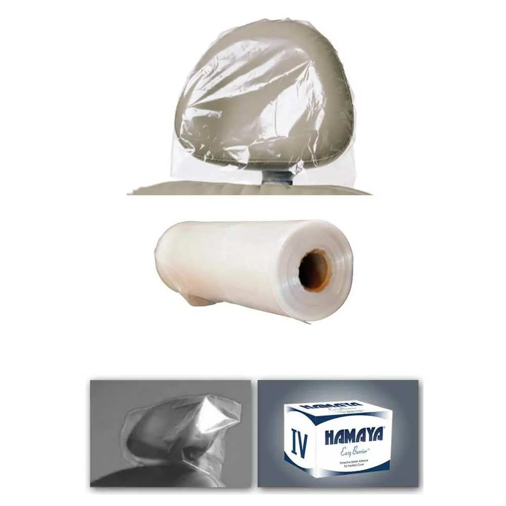 HAMA Headrest Easy Barrier #4, Clear, Roll/250