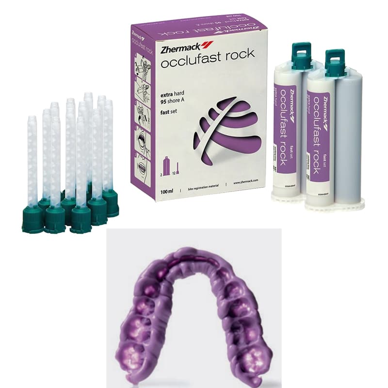 Occlufast Rock, 20 µm Accuracy, Bite Registration, 50ml, PK/2