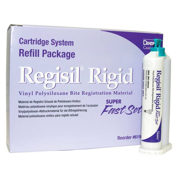 Regisil Rigid, VPS Bite Registration Material, Super Fast Set