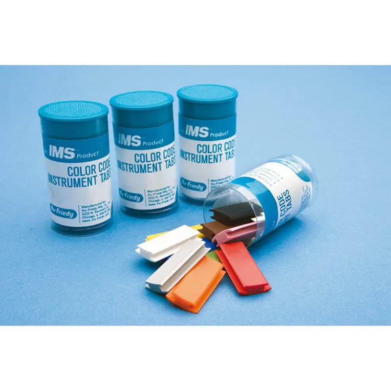 IMS Color Tabs, Ocean Blue, PK/5