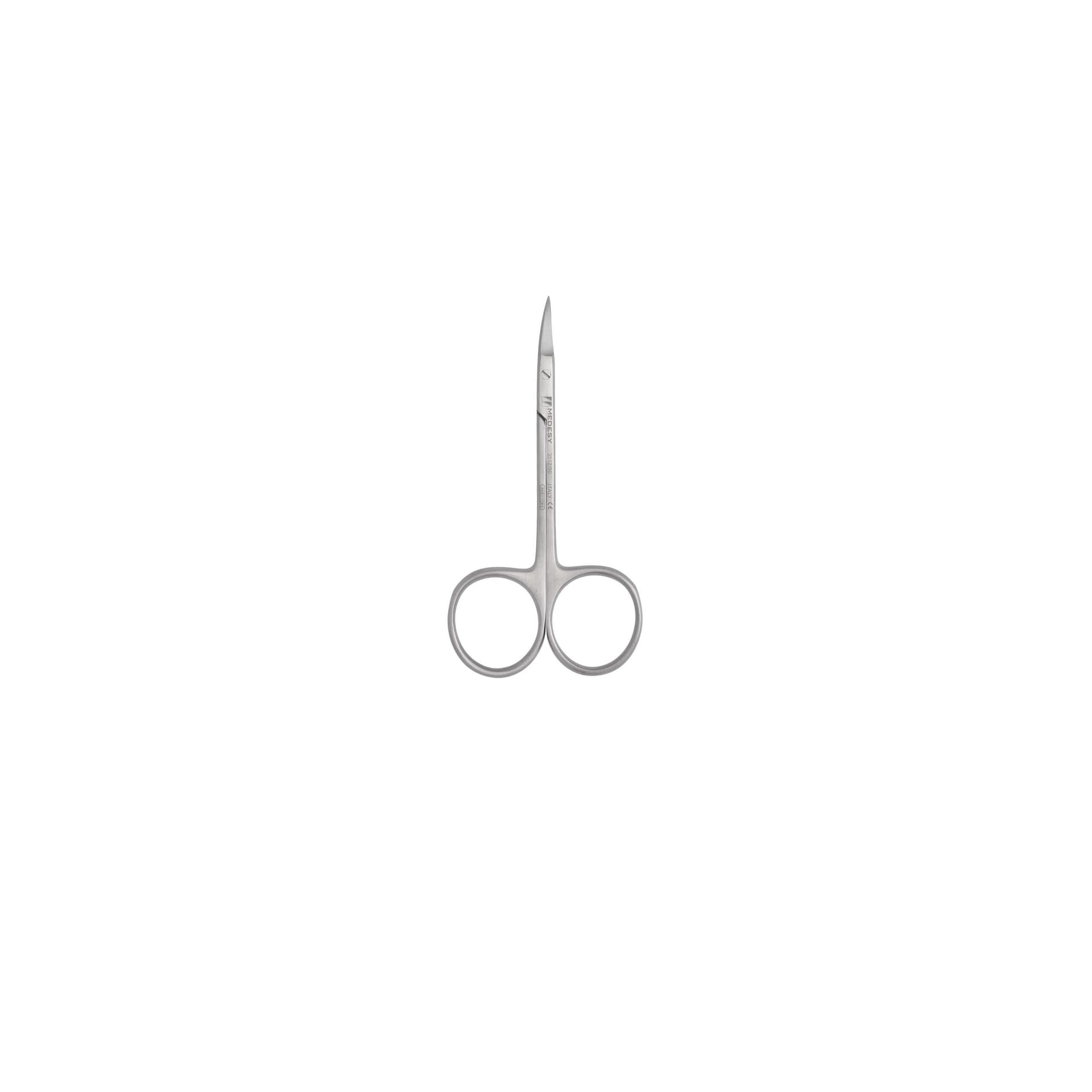 Micro Surgical Scissors Iris 90mm Curved