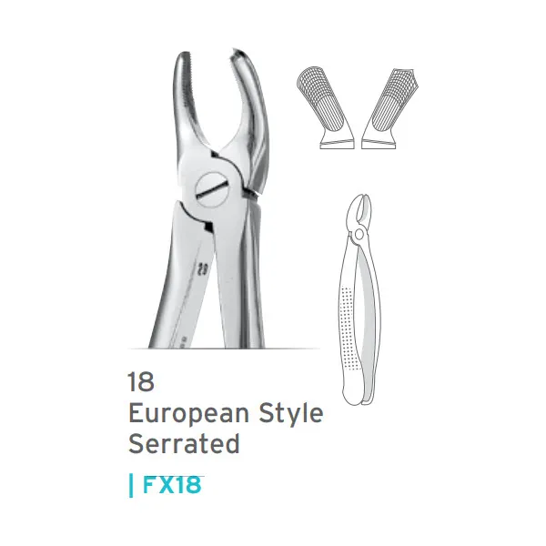 Upper Left Molars Extraction Forceps #18