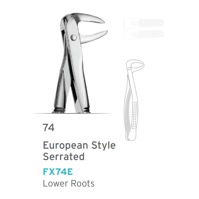 European Style Forceps #74