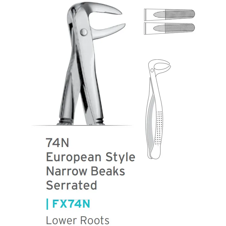 Lower Roots Forceps #74N