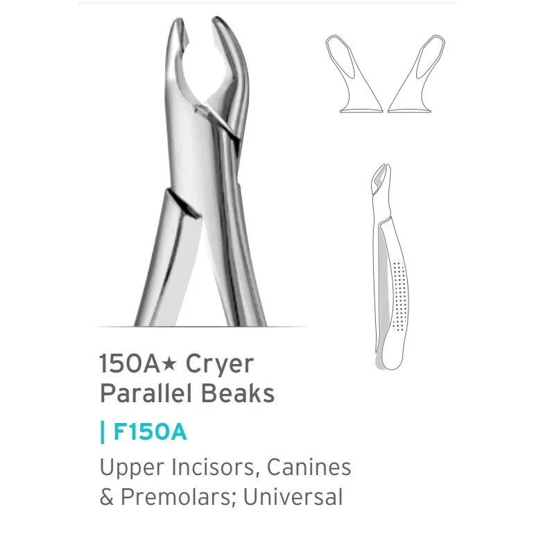 Cryer Upper Incisors Extraction Forceps #150A