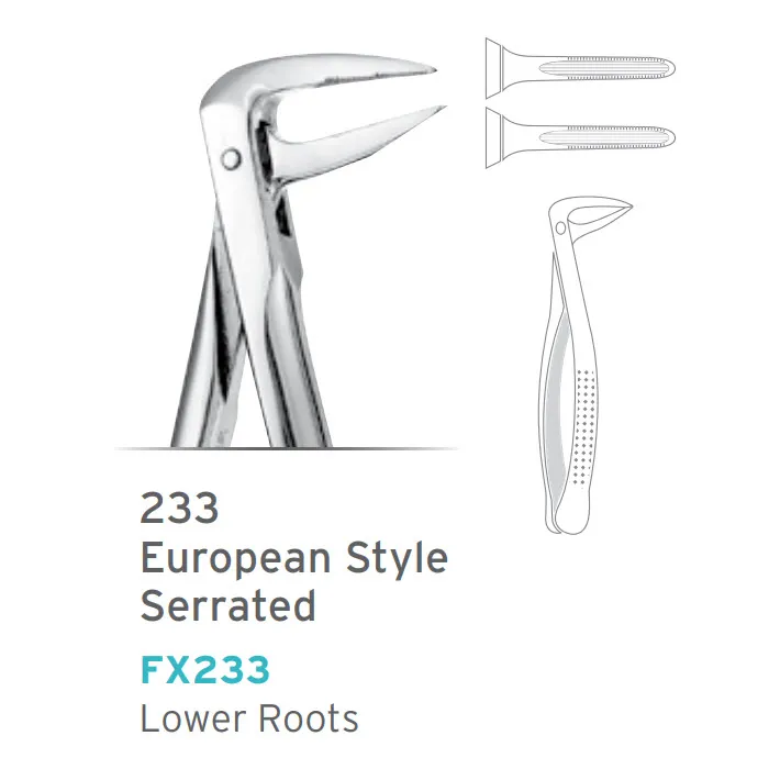 Lower Roots Forceps #233