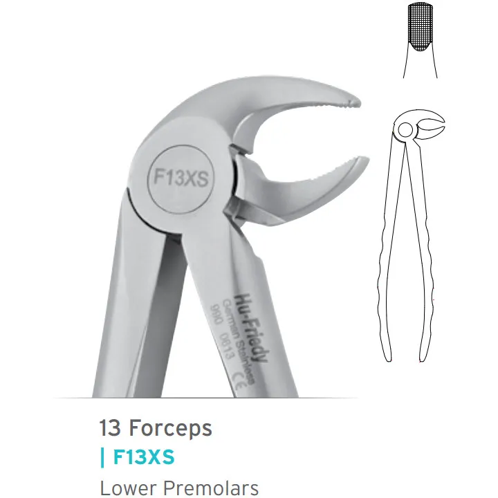 Lower Premolars Extraction Forceps #13 Atraumair