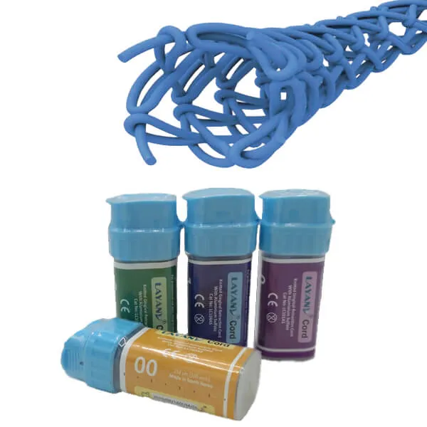 Knitted Gingival Retraction Cord with Aluminum Sulfate #0