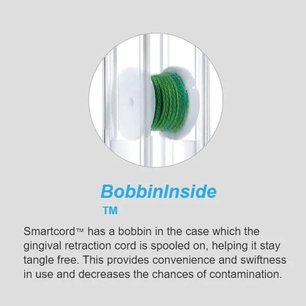 SmartCord 04-X, Impregnated with ACH, Retraction Cord, Size #0000