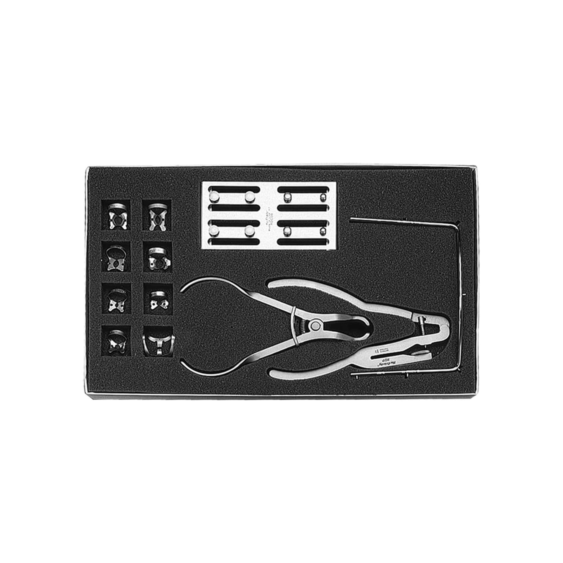 Rubber Dam Kit, 8 Clamps and Accessories