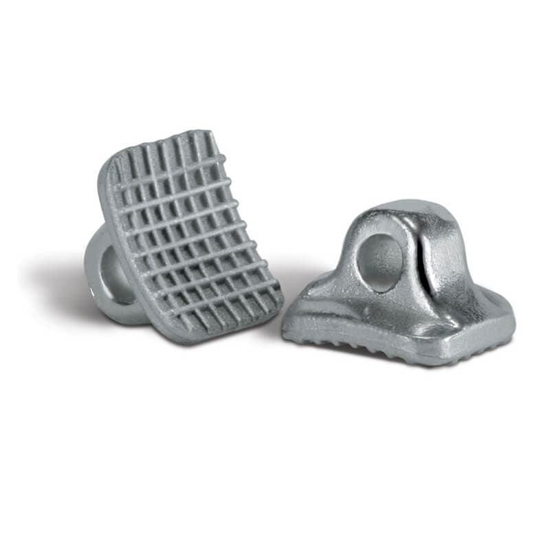 Direct Bond Eyelets Rectangle Base, PK/10